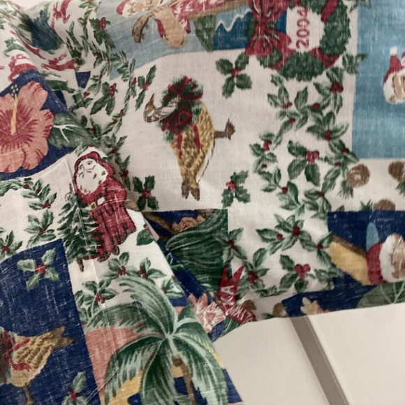 Vintage Reyn Spooner Mele Kalikimaka Hawaiian shirt 2004 - Picture 6 of 6